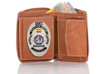 Leather wallet "Supreme" IPA Spain