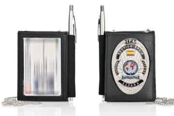 Leather wallet "Secure" IPA Spain