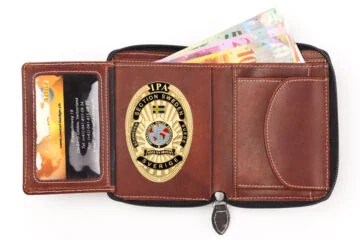 Leather wallet "Camouflage" IPA Sweden