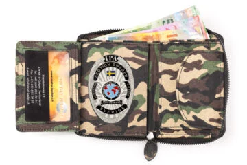 Leather wallet "Economy" IPA Sweden