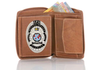 Leather wallet "Supreme" IPA Sweden