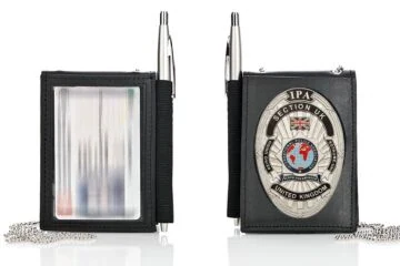 Leather wallet "Secure" IPA UK