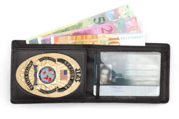 Leather wallet "Exclusive" IPA USA