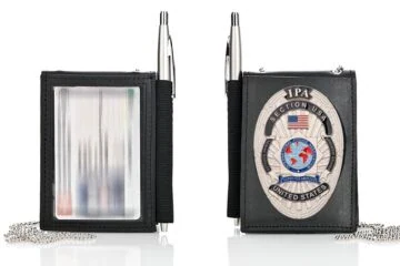 Leather wallet "Secure" IPA USA