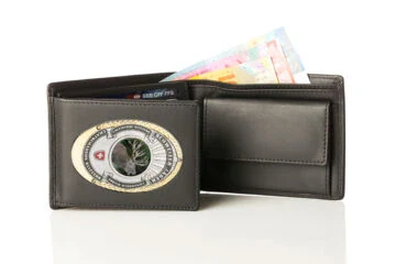 Leather wallet "Victory" Swiss Hunter