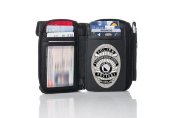 Leather wallet "Allround" canton police Zurich
