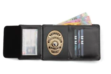 Leather wallet "Global" canton police Zurich