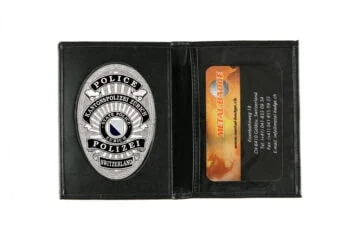Leather wallet "Practical" Canton police Zurich