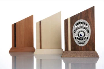 Wood with Base Canton police Zurich