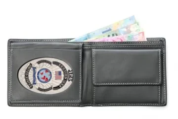 Leather wallet "Personal" IPA USA