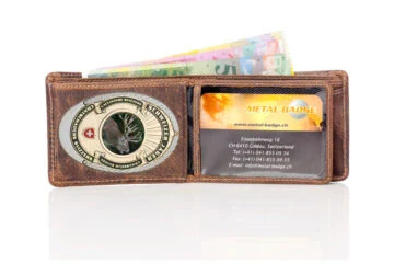 Leather wallet "Liberty" Swiss Hunter