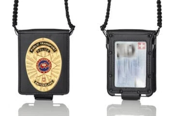 Leather case "Maverick M1" Railway police Switzerland