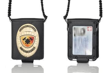 Leather case "Maverick M1" Firefighter, engraving