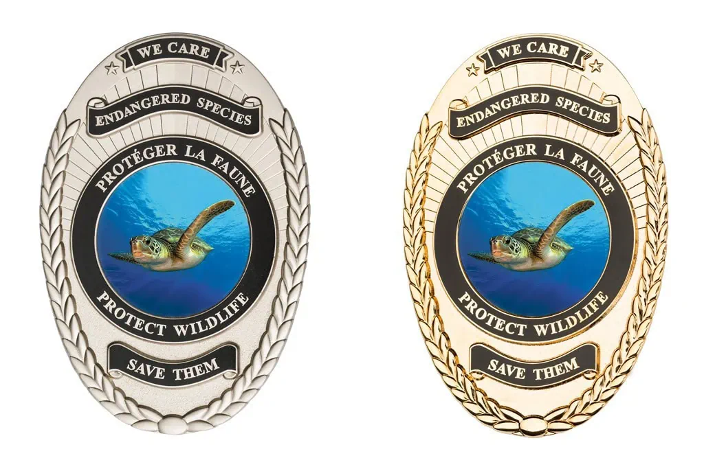 Our references Meeresschildkroten Metal Badge