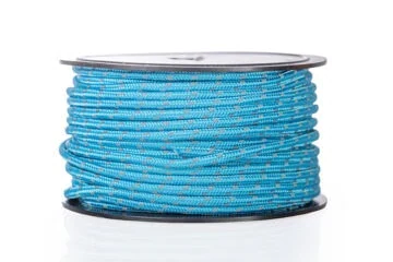 Paracord / Parachute cord - Light blue 50m 5mm