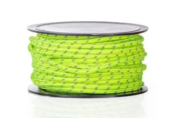 Paracord / Parachute cord - Bright green 50m 5mm