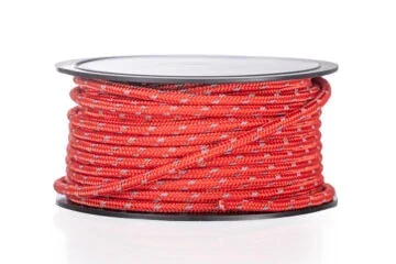 Paracord / Parachute cord - Red 50m 5mm