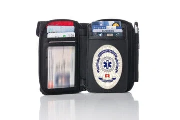 Leather wallet "Allround" Paramedic Switzerland
