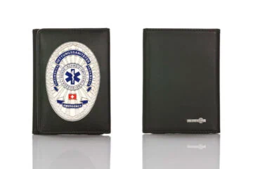 Leather wallet "Basic" Paramedic Switzerland