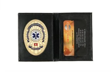 Leather wallet "Practical" Paramedic Switzerland