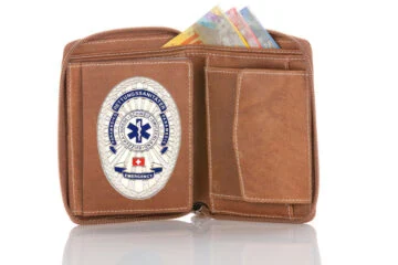 Leather wallet "Supreme" Paramedic Switzerland