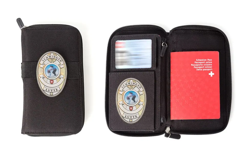 Products Passport Wrestler 01 2 Metal Badge