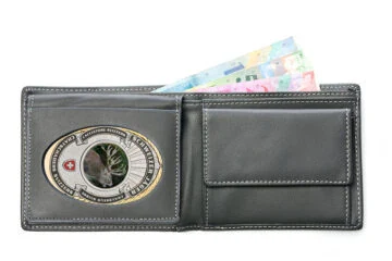 Leather wallet "Personal" Swiss Hunter