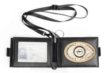 "Blue Line" leather pouch Bodyguard