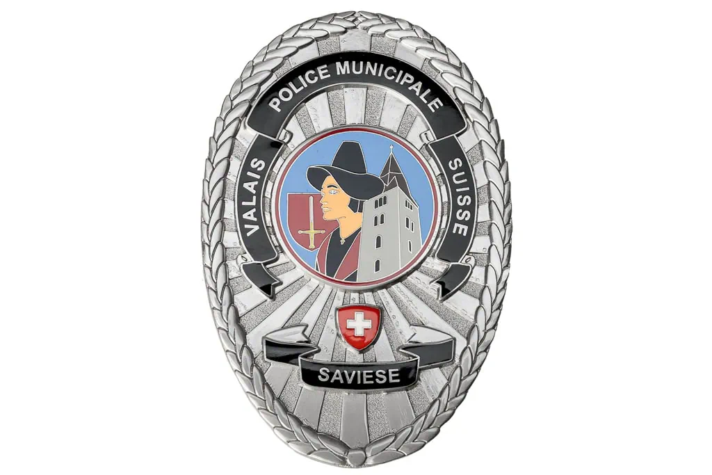 Our references POLICE MUNICIPALE 1 Metal Badge