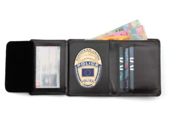 Leather wallet "Global" POLICE EU