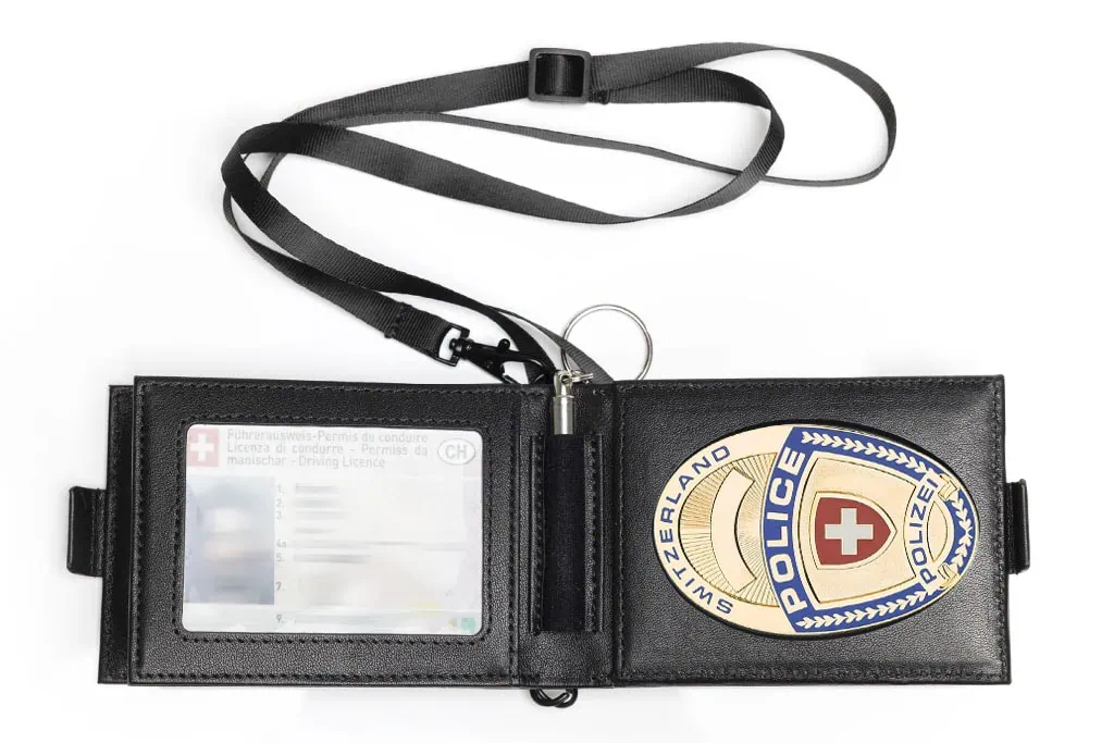 Products polizei schweiz BL Metal Badge