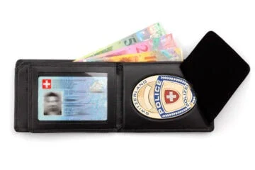 Leather wallet "Quantum" POLICE Switzerland