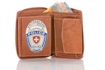 Leather wallet "Supreme" POLICE Switzerland