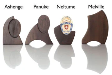 Wood (Walnut) with base POLICE Switzerland