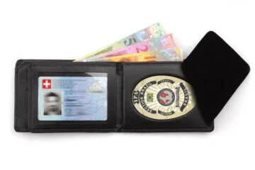 Leather wallet "Quantum" IPA Brazil