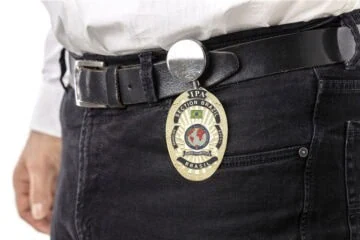 Approach belt clip with retractable badge IPA Brazil