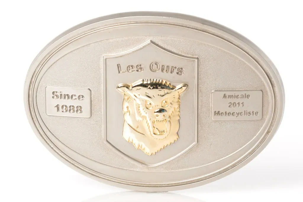 Belt Buckle schnalle ours IMG 5153 large Metal Badge