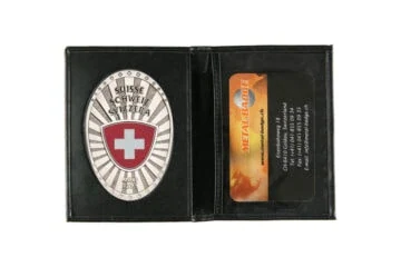 Leather wallet "Practical" Switzerland Fan Badge