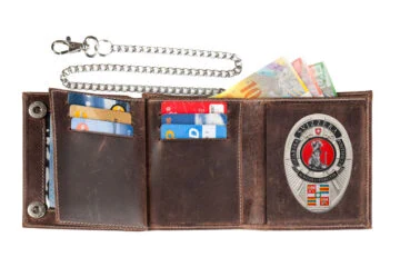 Leather wallet "Biker" Swiss Guard