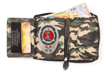 Leather wallet "Economy" Swiss Guard