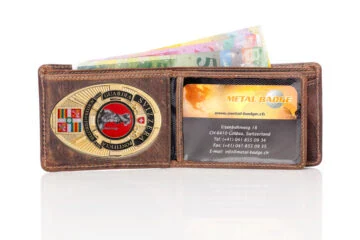 Leather wallet "Liberty" Swiss Guard