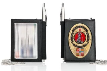 Leather wallet "Secure" Swiss Guard