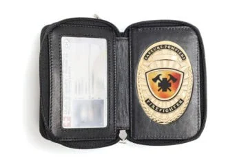 Leather pouch «Spirit» Firefighter, engraving