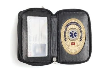 Leather pouch «Spirit» Paramedic Switzerland, engraving