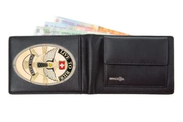 Leather wallet "Advanced" Swiss Biker
