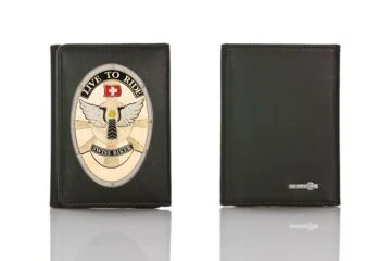 Leather wallet "Basic" Swiss Biker