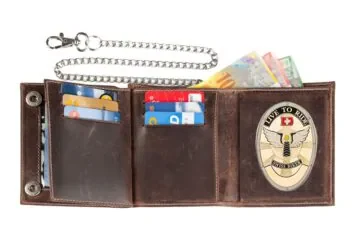 Leather wallet "Biker" Swiss Biker