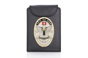 Leather wallet "Outstanding" Swiss Biker