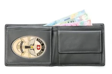Leather wallet "Personal" Swiss Biker