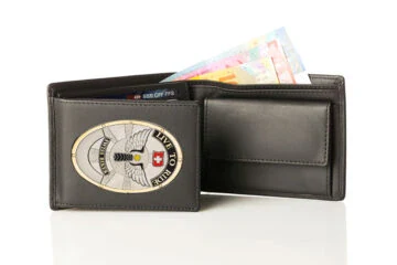 Leather wallet "Victory" Swiss Biker